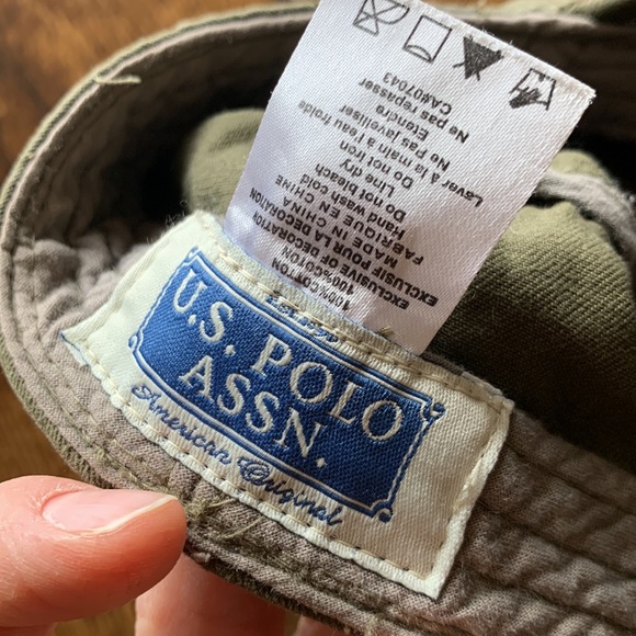 U.S. Polo Assn. boys army style hat - Picture 2 of 3